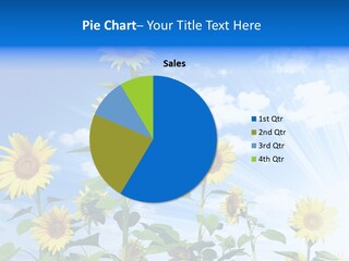 Background Plant Flower PowerPoint Template