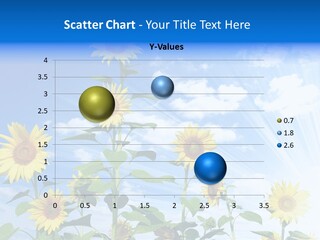 Background Plant Flower PowerPoint Template