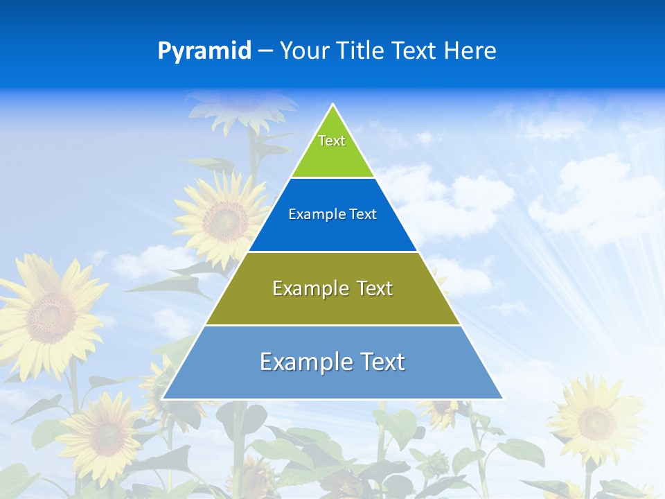 Background Plant Flower PowerPoint Template