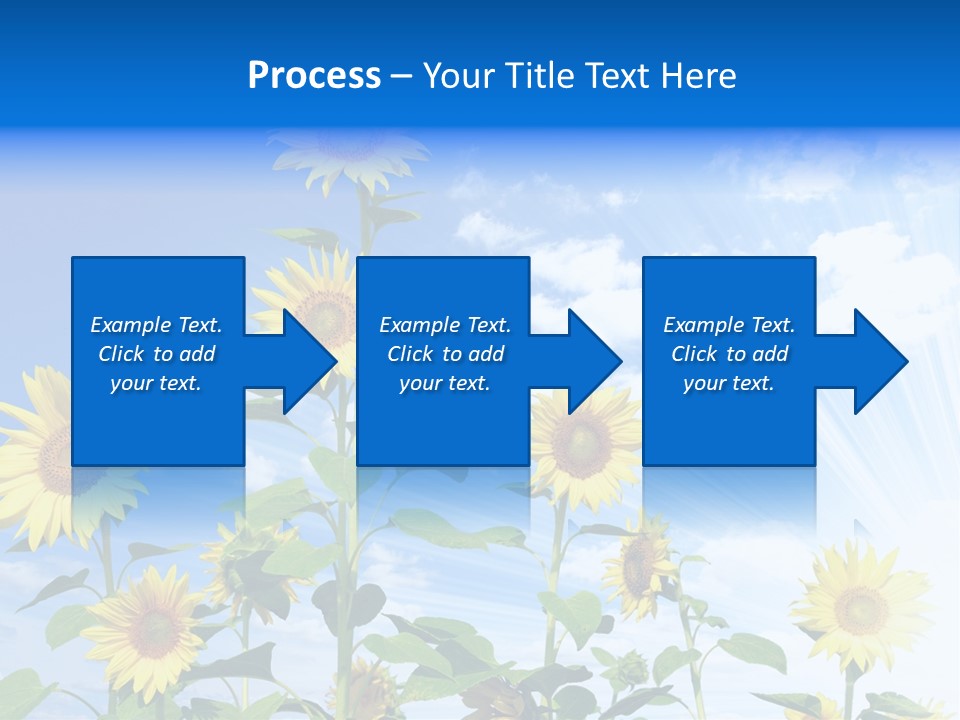 Background Plant Flower PowerPoint Template