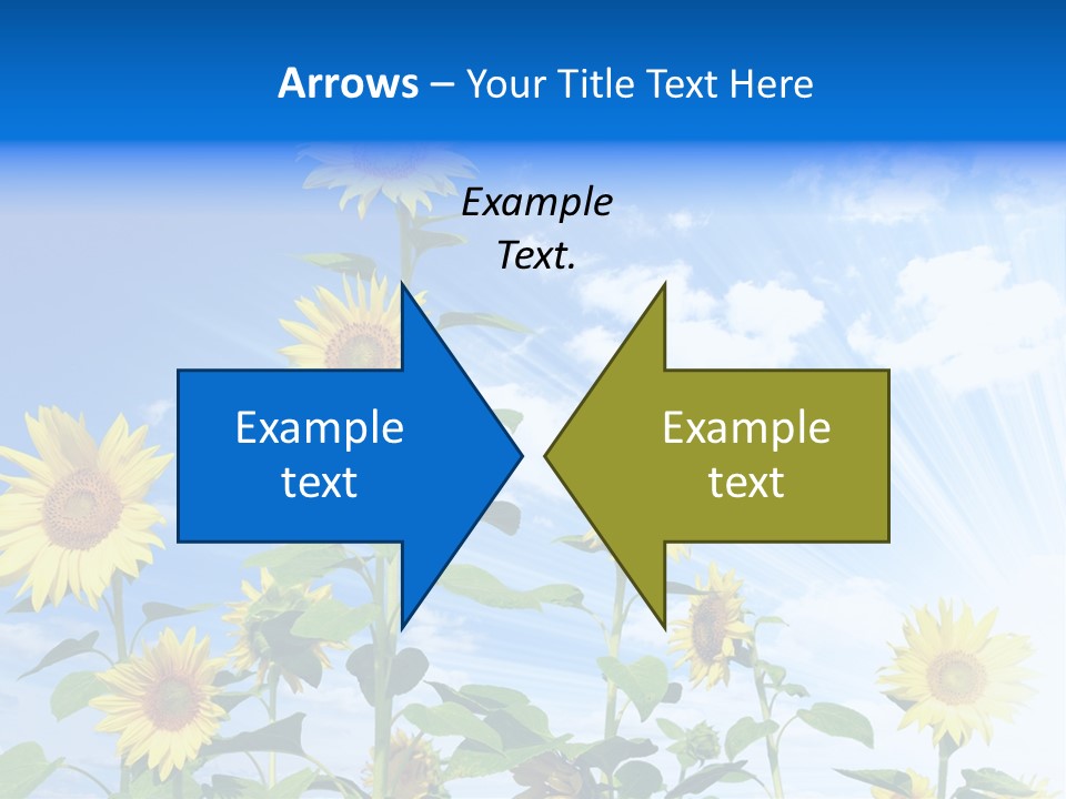 Background Plant Flower PowerPoint Template