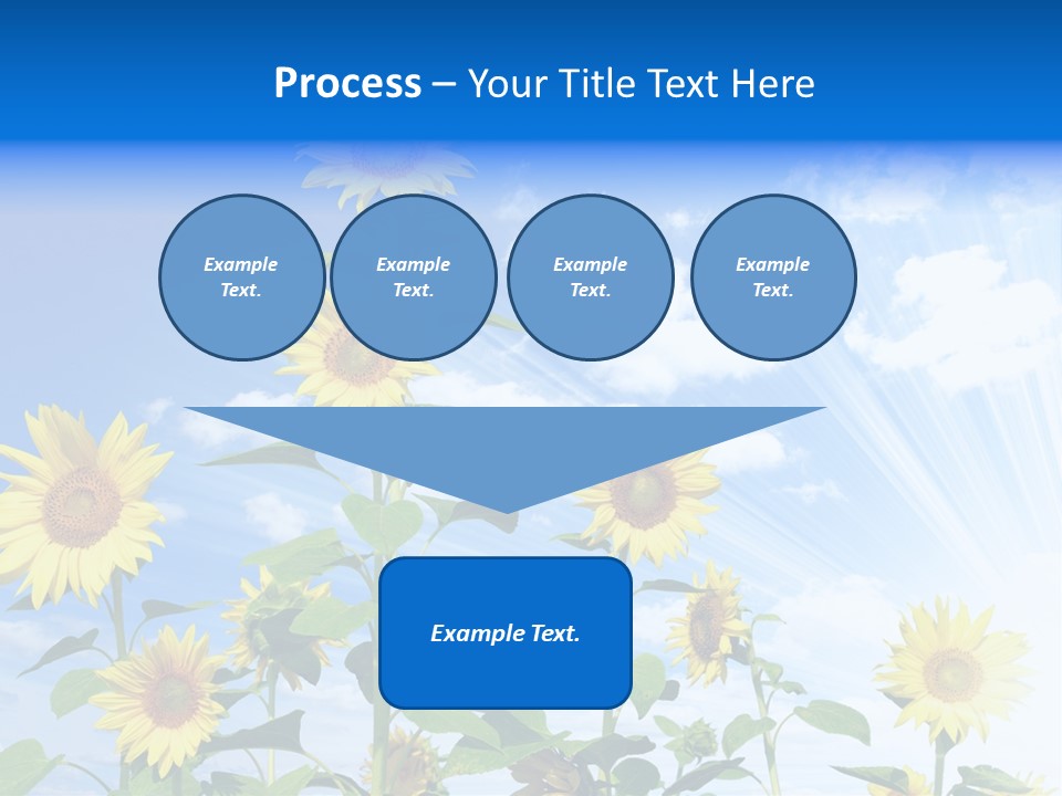 Background Plant Flower PowerPoint Template