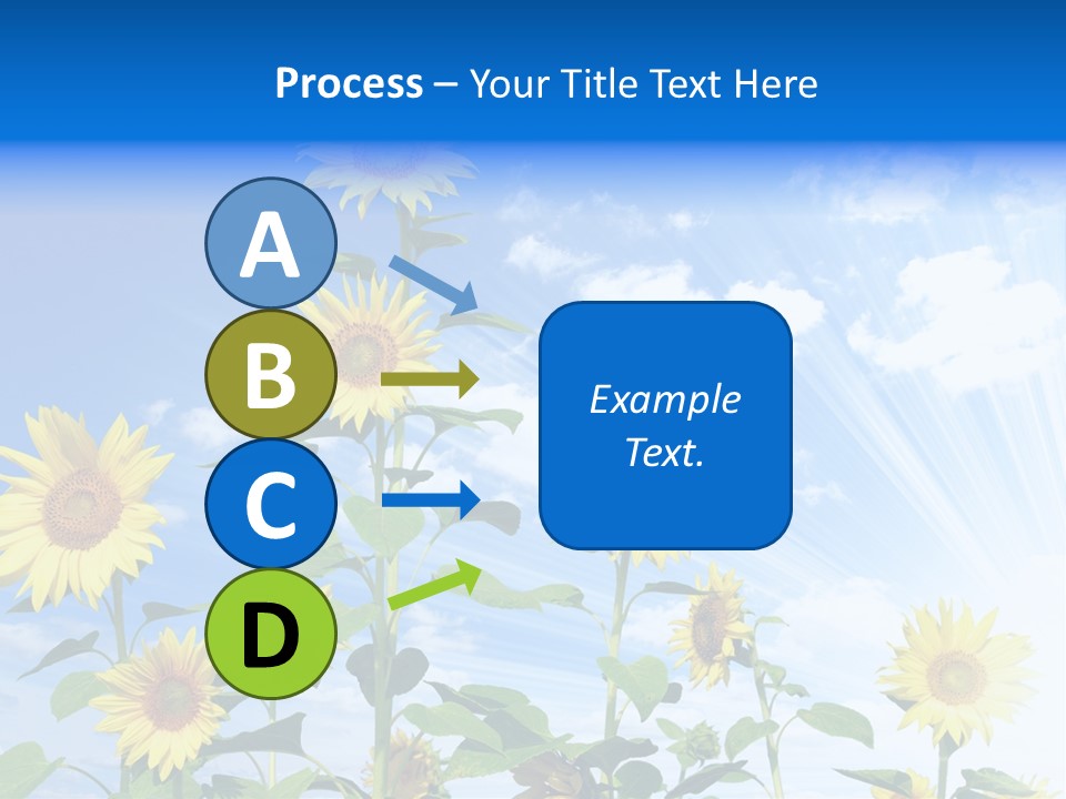 Background Plant Flower PowerPoint Template