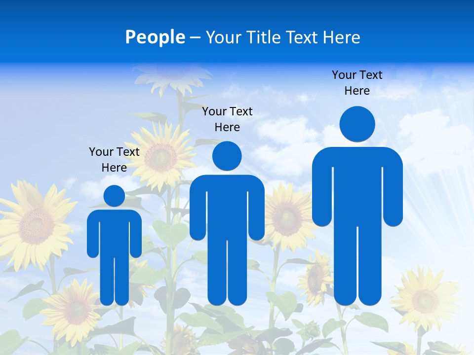 Background Plant Flower PowerPoint Template