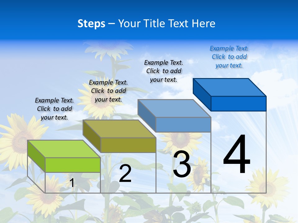 Background Plant Flower PowerPoint Template