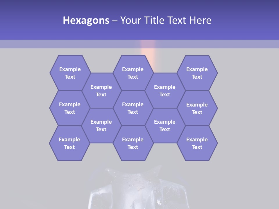 Star Flame Blaze PowerPoint Template