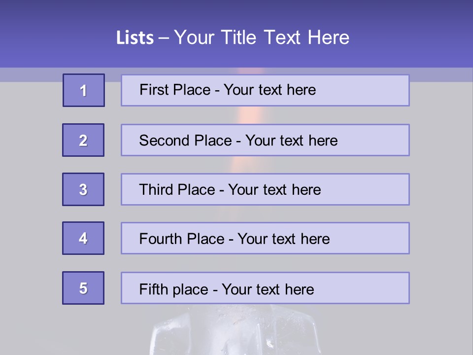Star Flame Blaze PowerPoint Template
