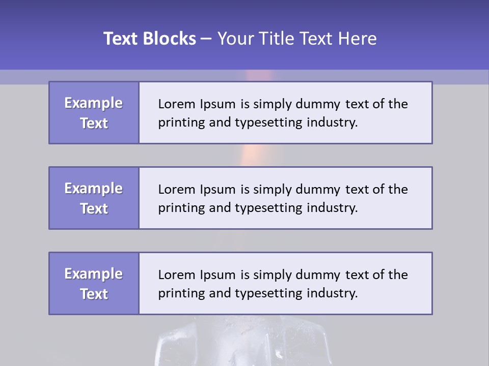 Star Flame Blaze PowerPoint Template