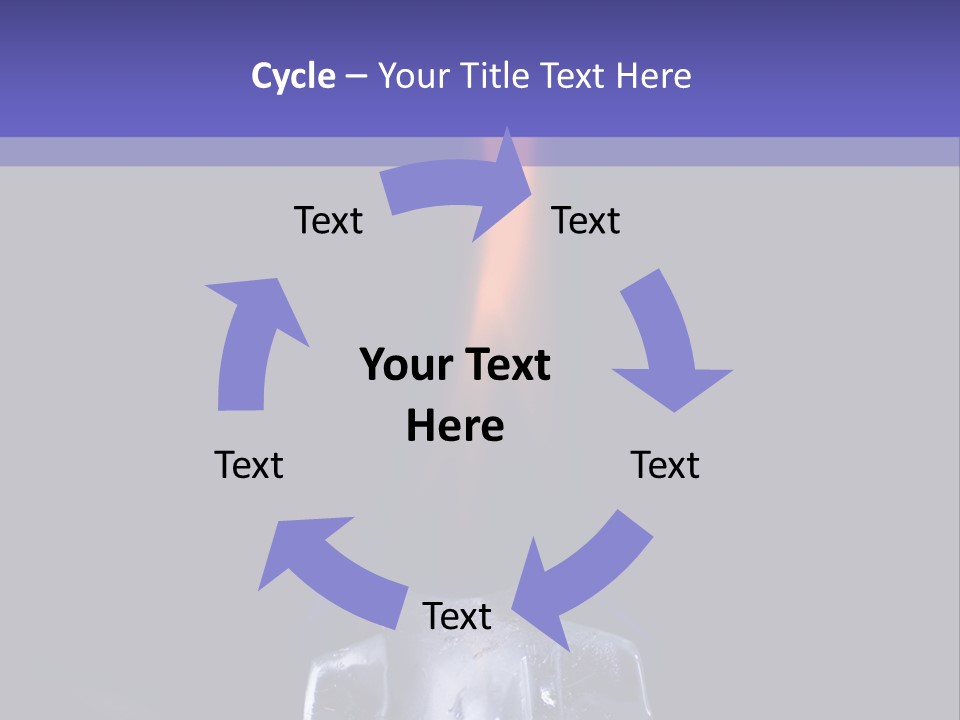 Star Flame Blaze PowerPoint Template