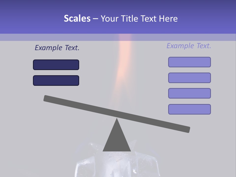 Star Flame Blaze PowerPoint Template