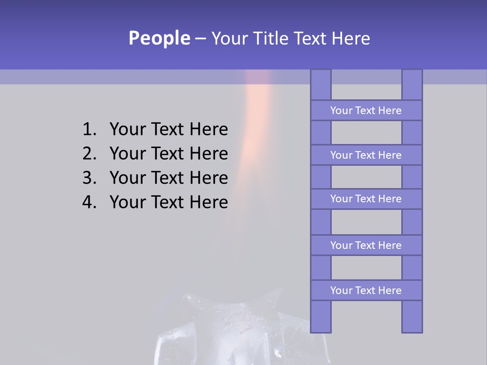 Star Flame Blaze PowerPoint Template