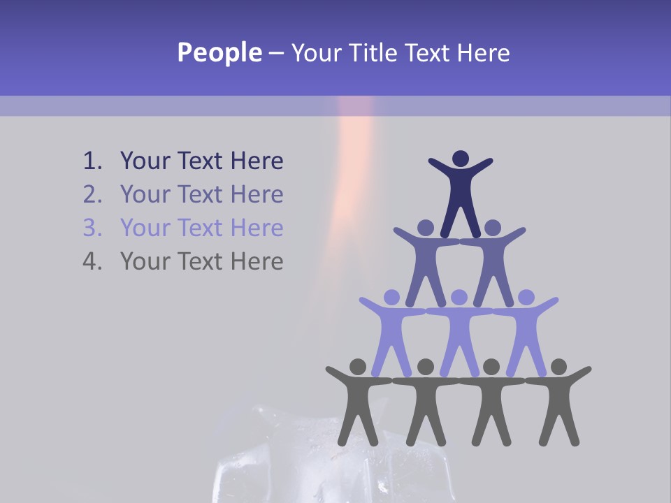 Star Flame Blaze PowerPoint Template