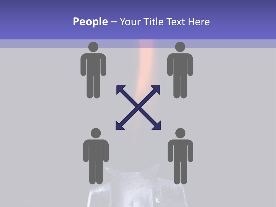 Star Flame Blaze PowerPoint Template