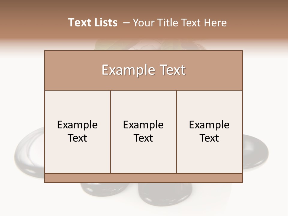 Close Up Ice Dessert PowerPoint Template