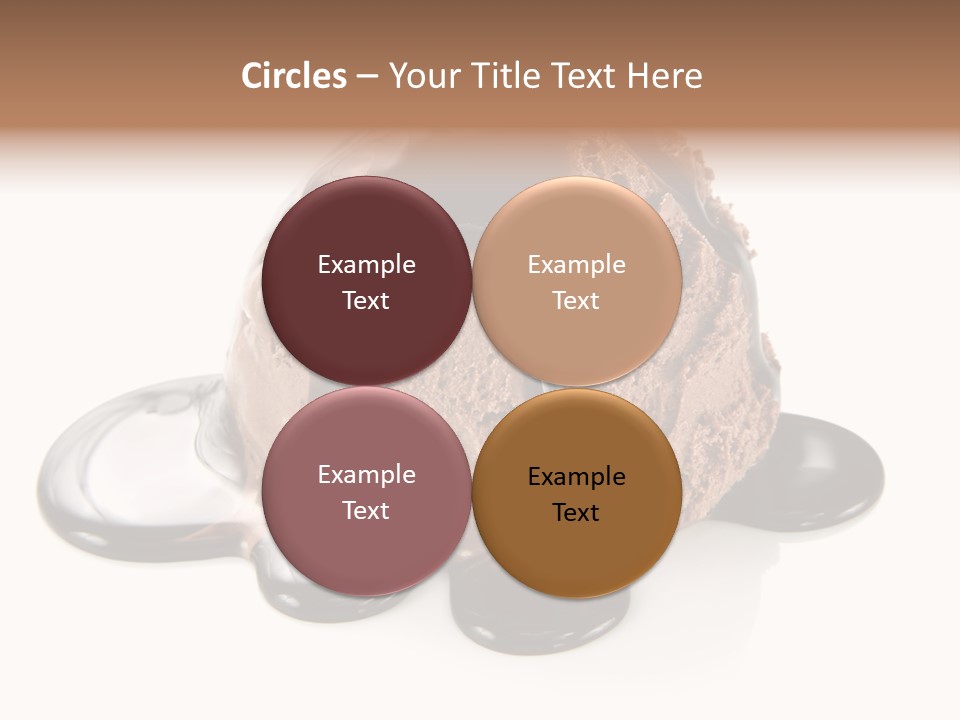 White Cold Refreshing PowerPoint Template