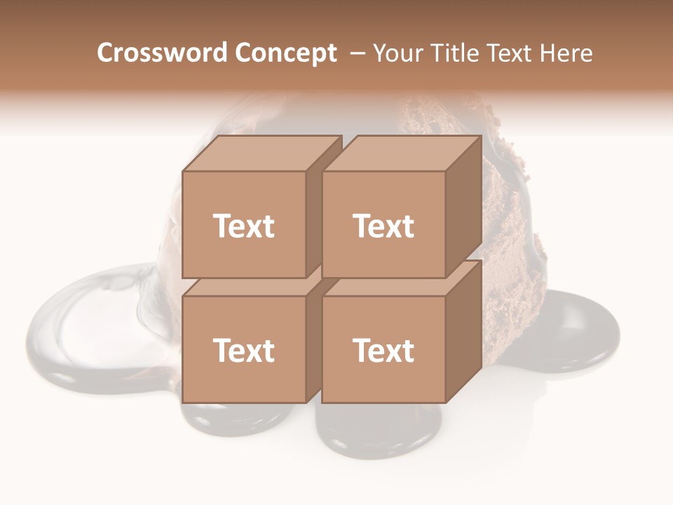 White Cold Refreshing PowerPoint Template