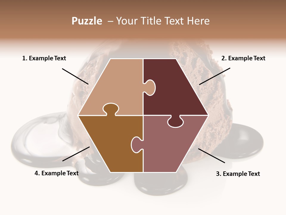 White Cold Refreshing PowerPoint Template