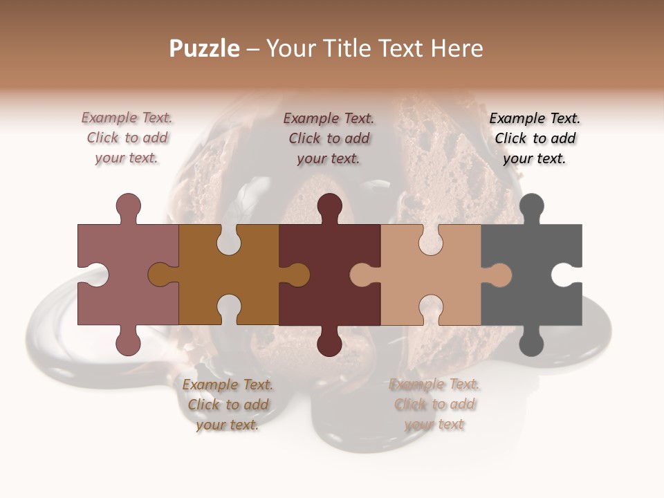 White Cold Refreshing PowerPoint Template