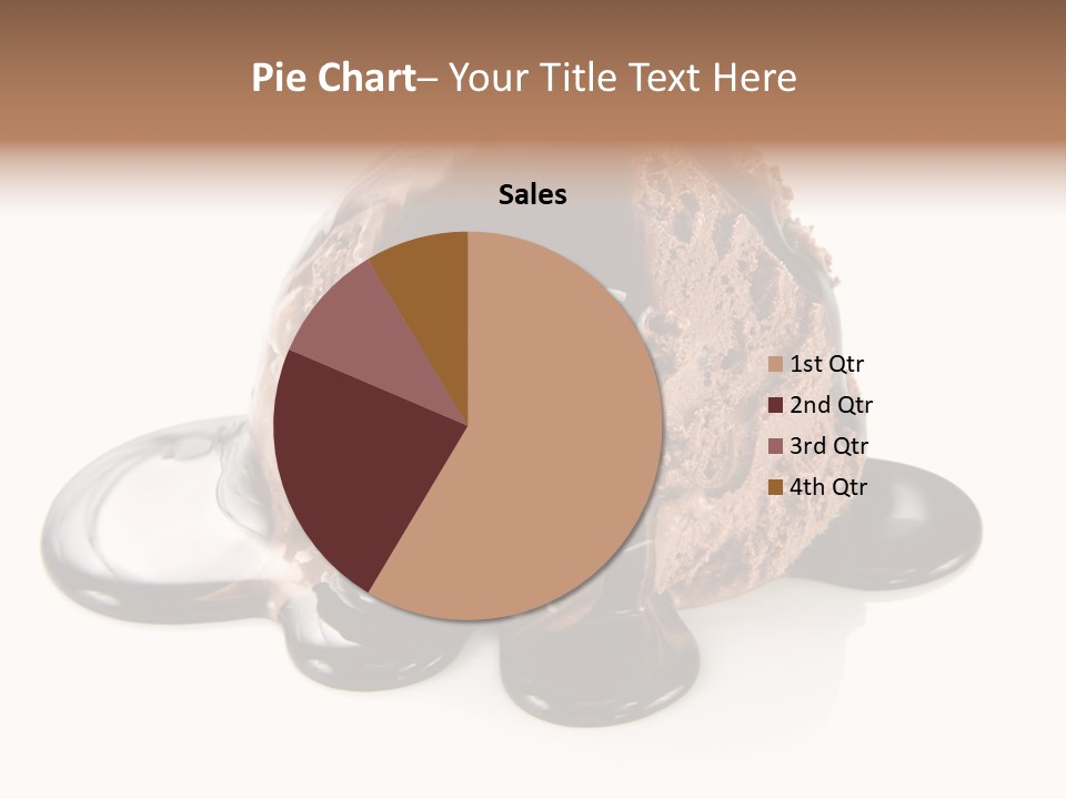 White Cold Refreshing PowerPoint Template