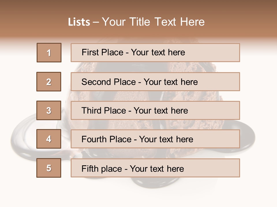 White Cold Refreshing PowerPoint Template