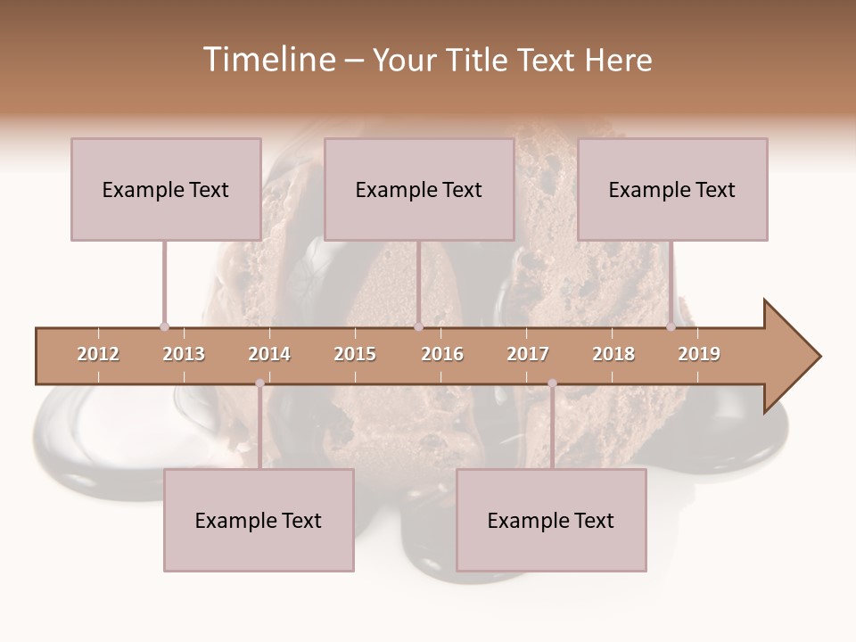 White Cold Refreshing PowerPoint Template