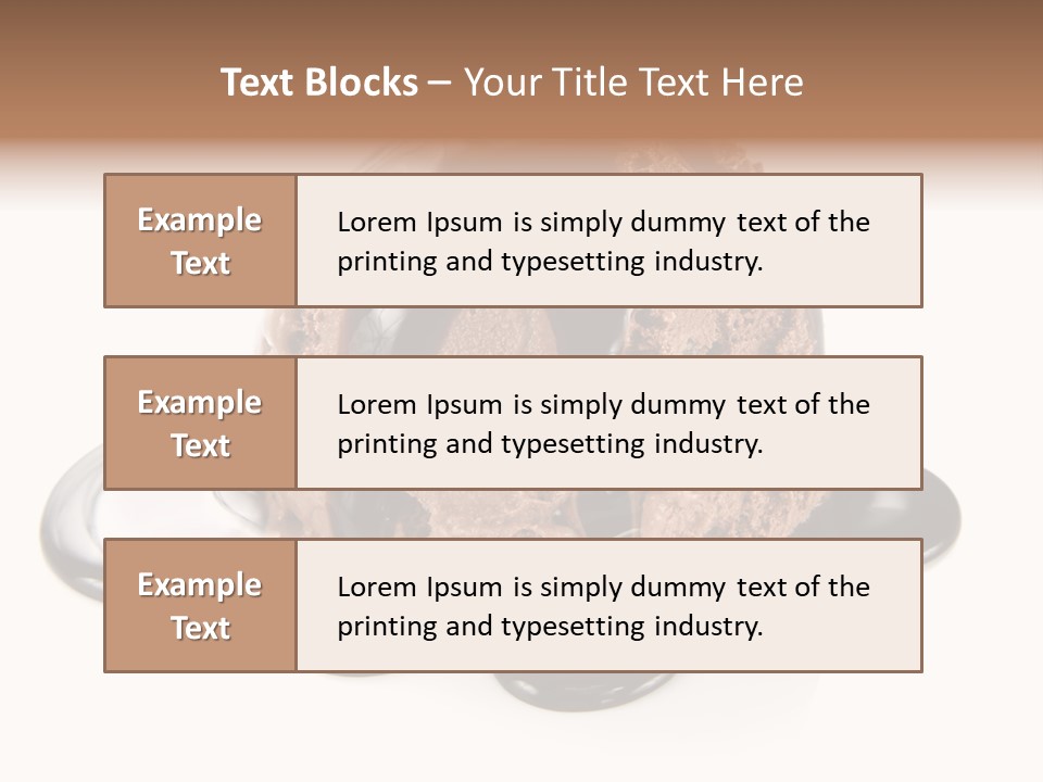 White Cold Refreshing PowerPoint Template