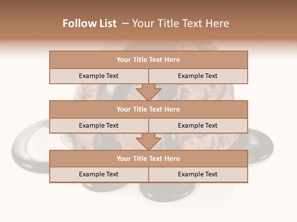 White Cold Refreshing PowerPoint Template