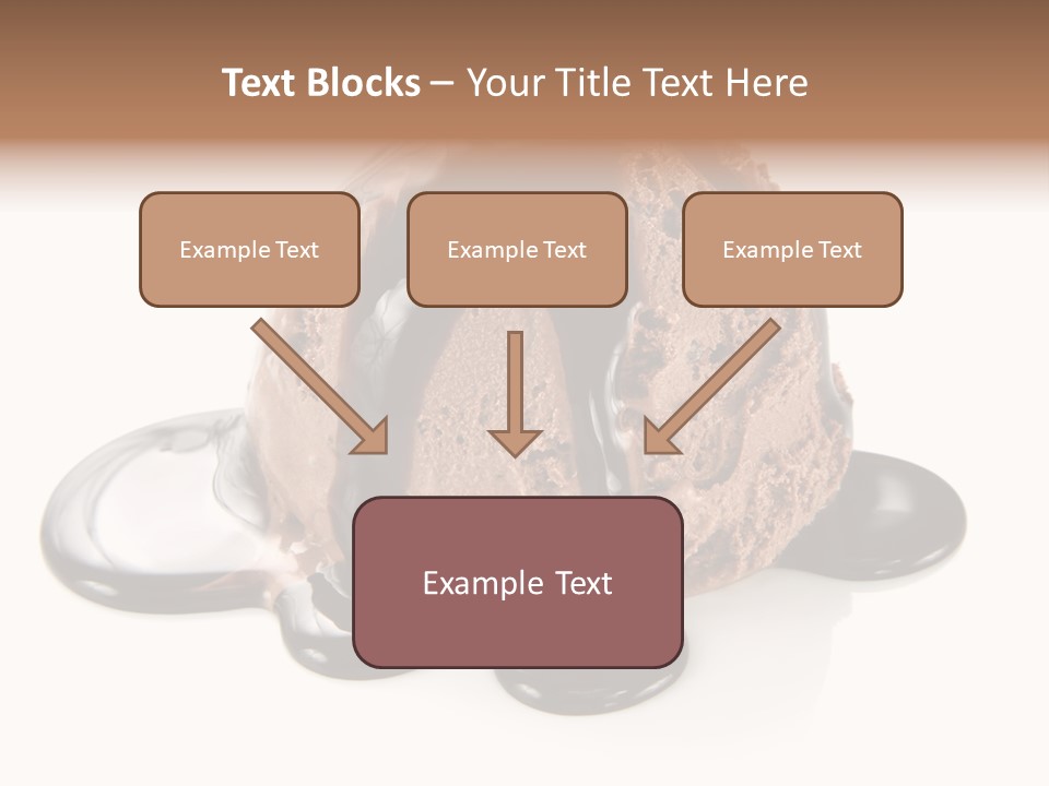 White Cold Refreshing PowerPoint Template