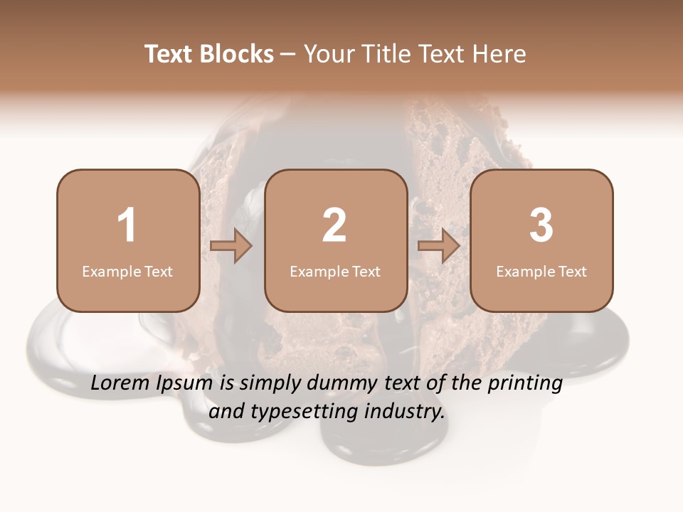 White Cold Refreshing PowerPoint Template