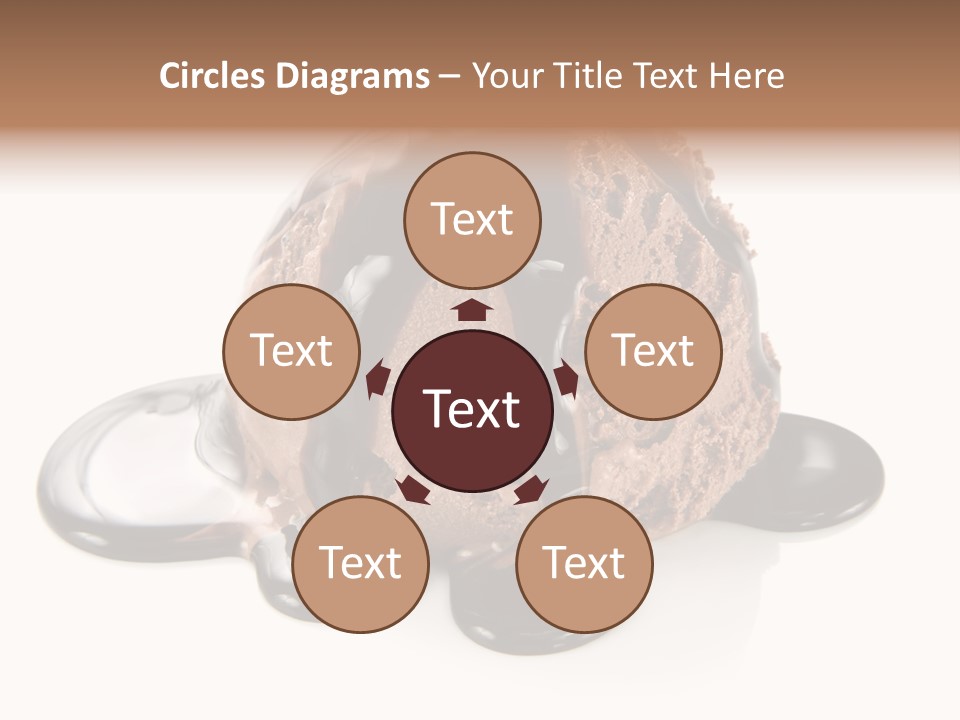 White Cold Refreshing PowerPoint Template