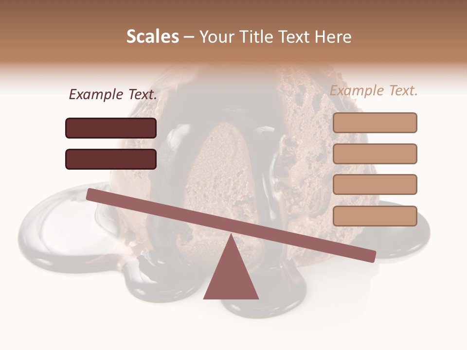 White Cold Refreshing PowerPoint Template