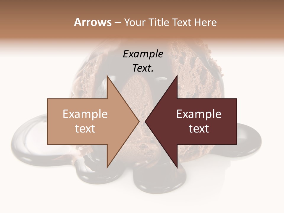 White Cold Refreshing PowerPoint Template