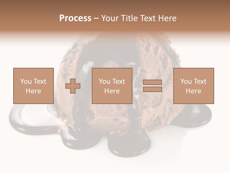 White Cold Refreshing PowerPoint Template