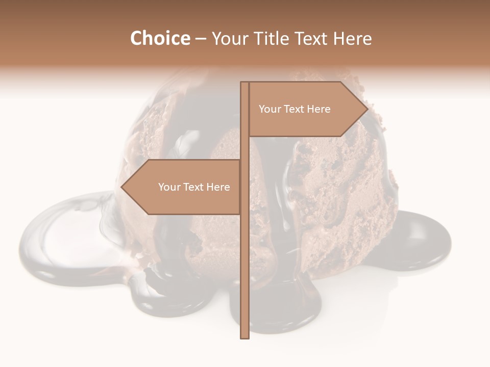 White Cold Refreshing PowerPoint Template