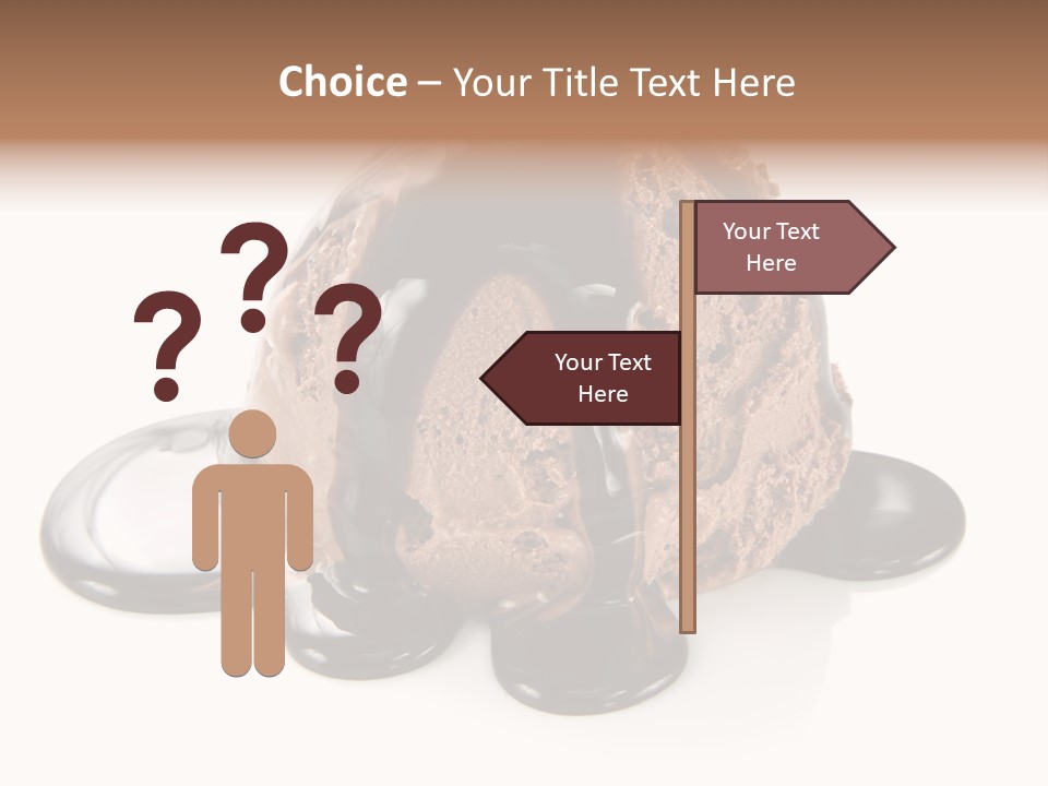 White Cold Refreshing PowerPoint Template