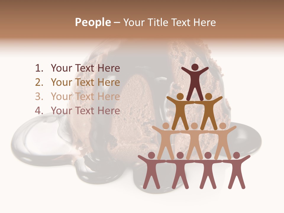 White Cold Refreshing PowerPoint Template