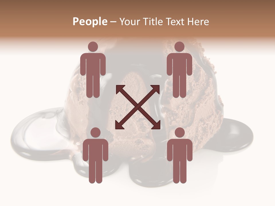 White Cold Refreshing PowerPoint Template