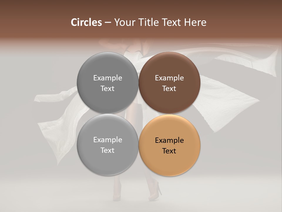 Portrait Hair Beauty PowerPoint Template