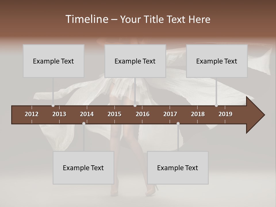 Portrait Hair Beauty PowerPoint Template