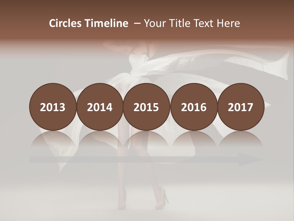 Portrait Hair Beauty PowerPoint Template