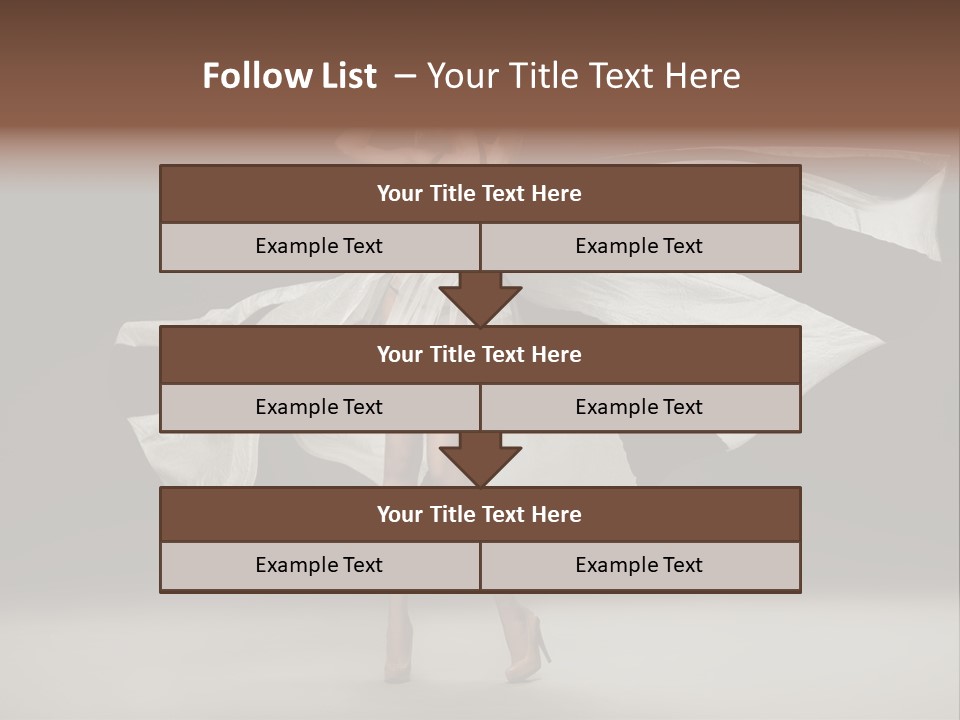 Portrait Hair Beauty PowerPoint Template