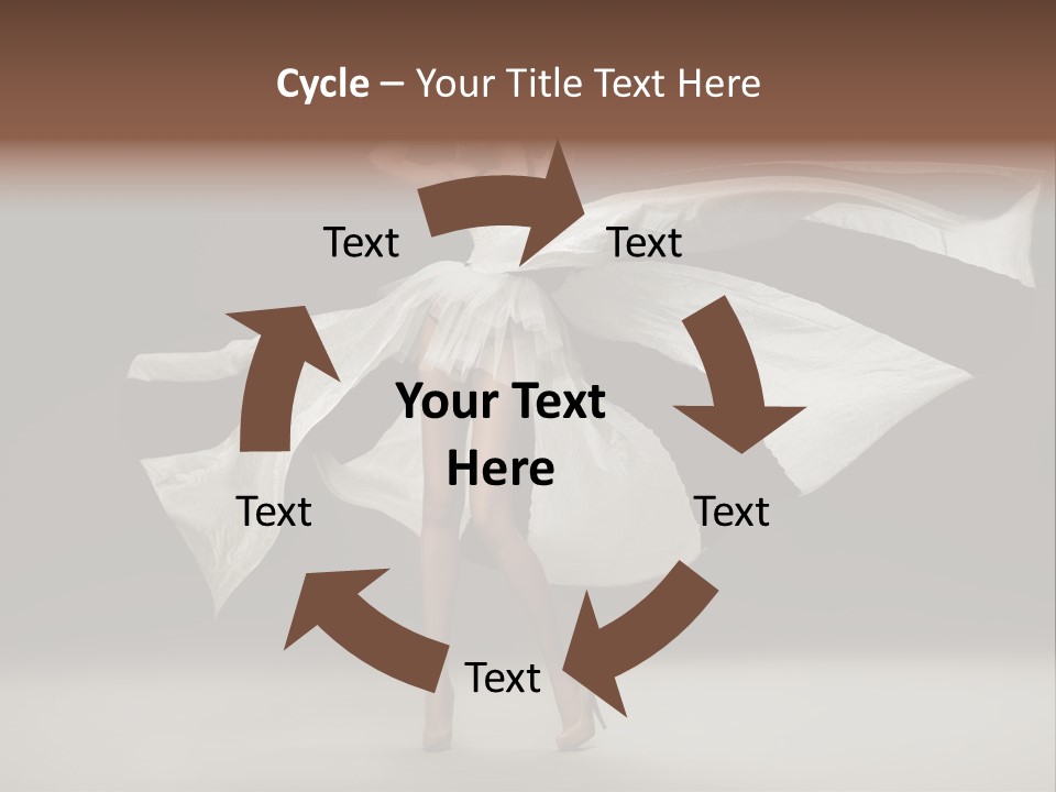 Portrait Hair Beauty PowerPoint Template