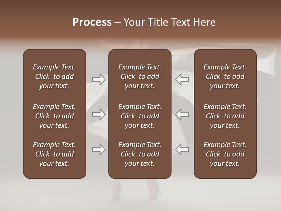 Portrait Hair Beauty PowerPoint Template