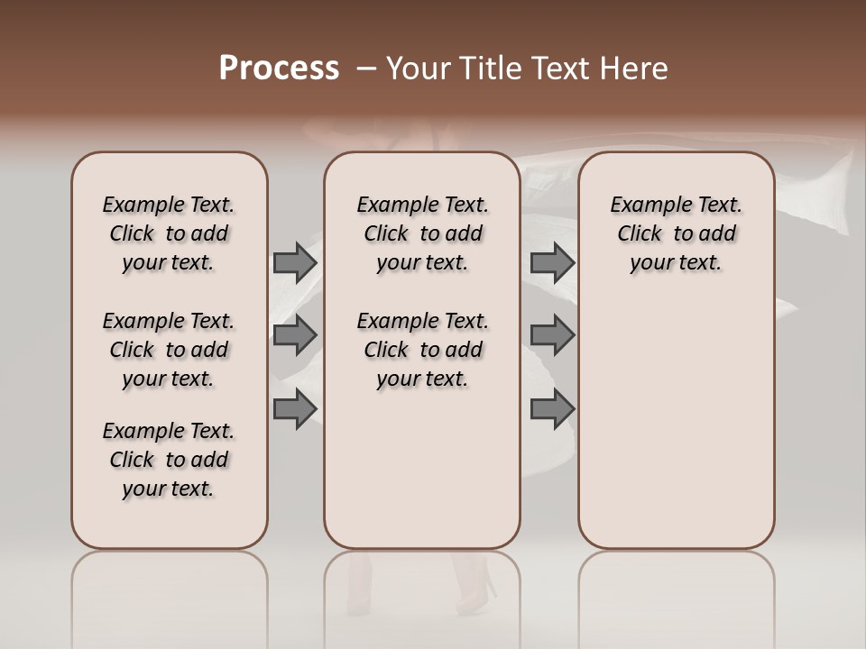 Portrait Hair Beauty PowerPoint Template