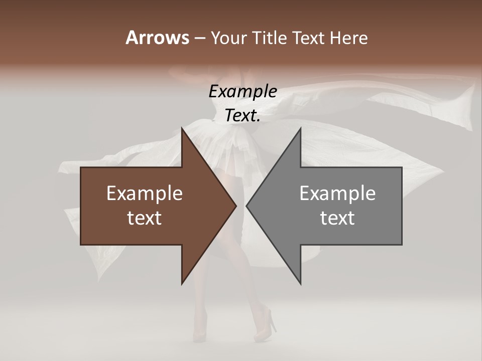 Portrait Hair Beauty PowerPoint Template