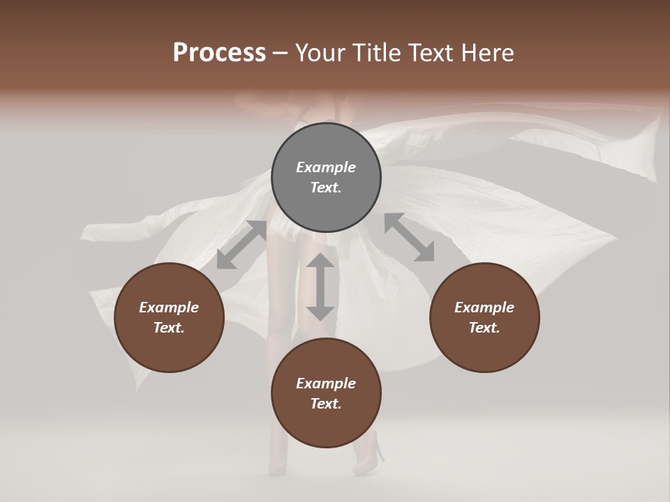 Portrait Hair Beauty PowerPoint Template