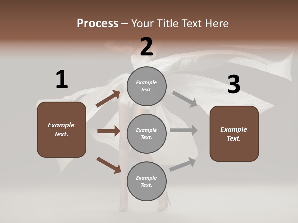 Portrait Hair Beauty PowerPoint Template