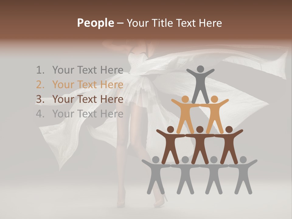 Portrait Hair Beauty PowerPoint Template