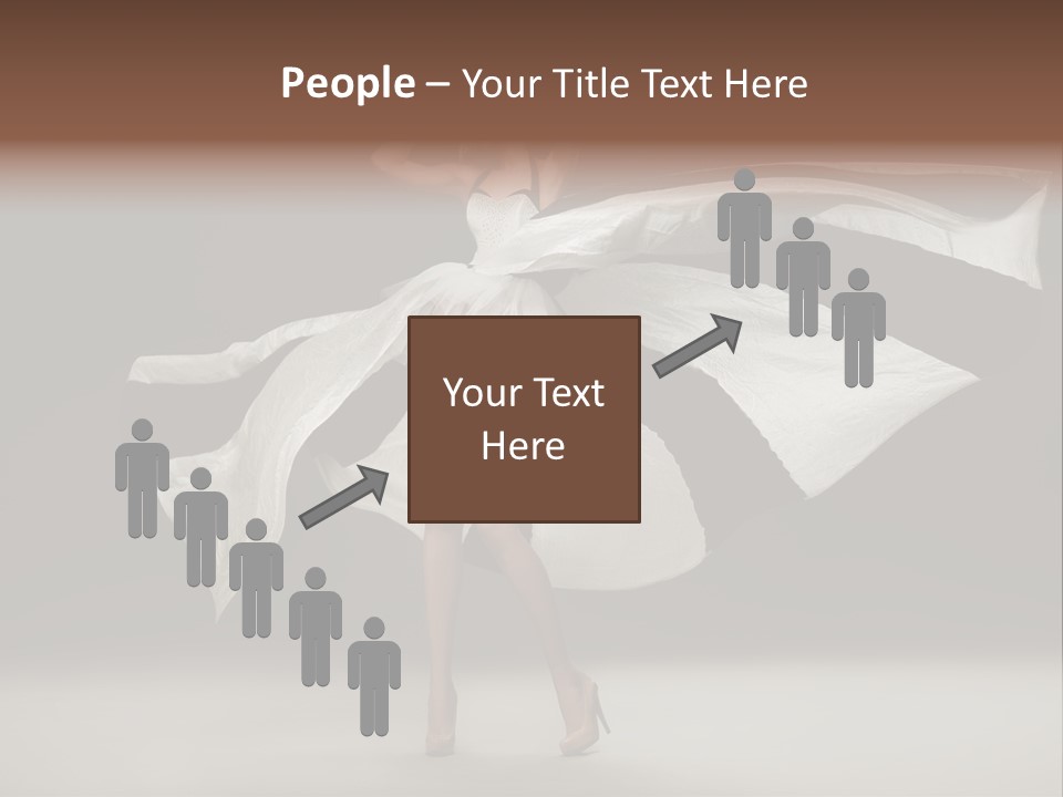 Portrait Hair Beauty PowerPoint Template