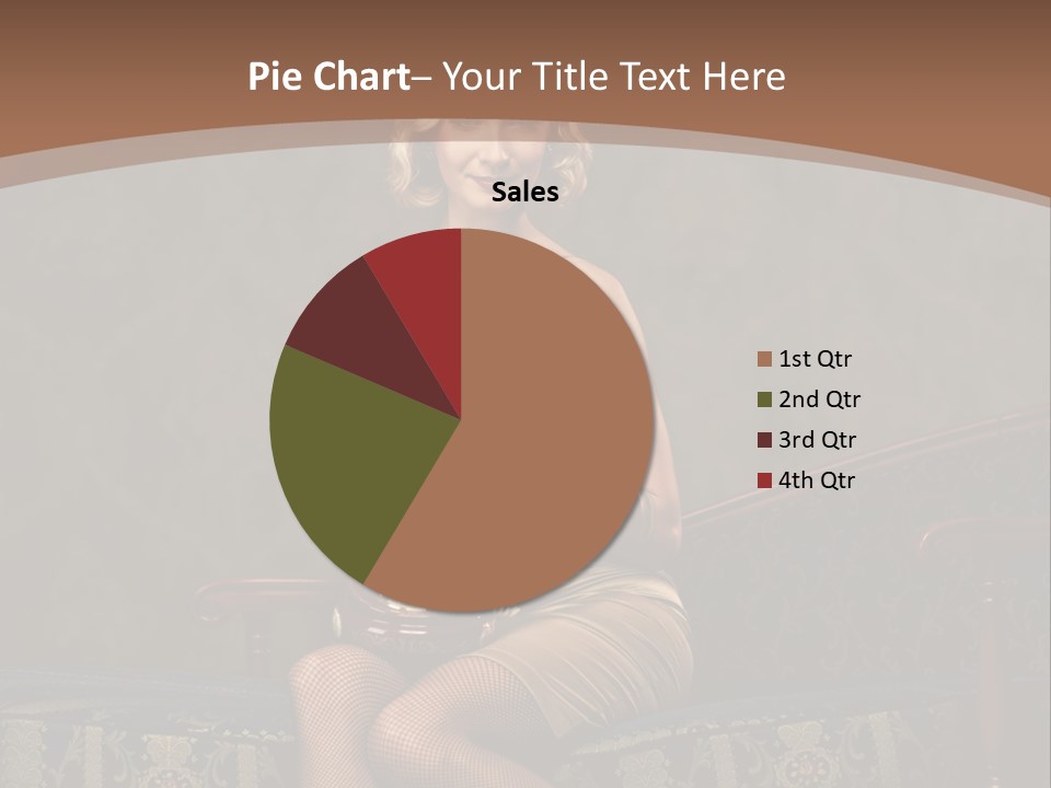 Female Make Up Woman PowerPoint Template